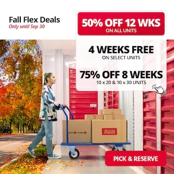 Access Storage - Ottawa East (Satellite) Promotion