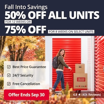 Access Storage - Ottawa East (Satellite) Promotion