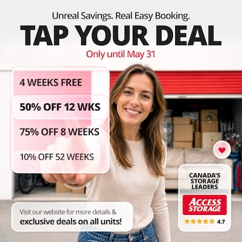 Access Storage - Ottawa East (Satellite) Promotion